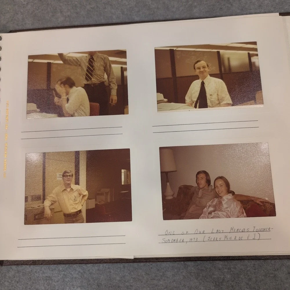 Vtg 1972-1973 Charleston WV Harrington Family Album USAF Col Patricia Harrington - Picture 13 of 16